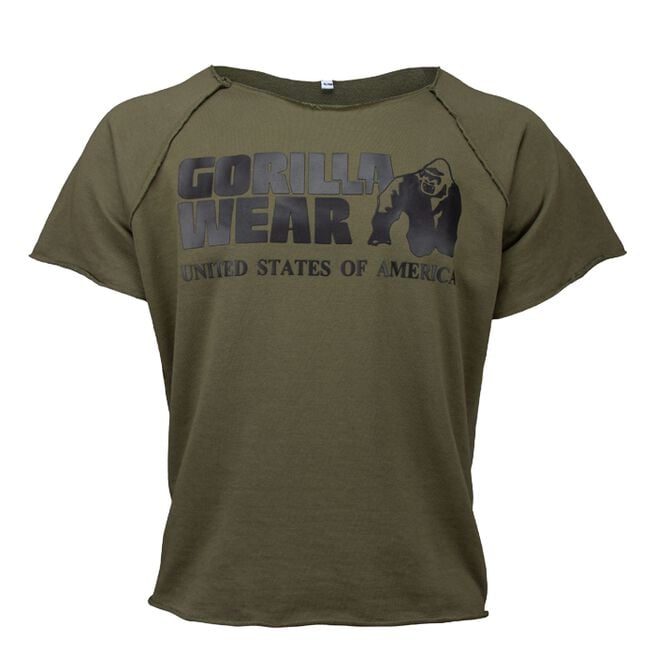 Gorilla Wear Classic Workout Top, Army Green